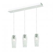 AFX Lighting, Inc. CNDP05MBCLLNR3 - Candice 3 Light Linear Pendant