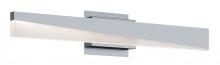 AFX Lighting, Inc. SLNV2403LAJUDSN - Slant 24'' LED Vanity,120-277V,23W,5 CCT,SN