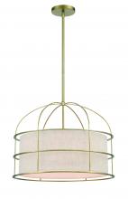 Minka-Lavery 2155-695 - Gateway Park - 5 Light Convertible Pendant/Semi Flush