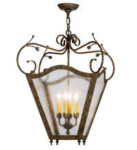  162408 - 20" Square Terena 4 Light Pendant