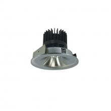 Nora NIO-4RNB50XNN/HL - 4" Iolite LED Round Bullnose, 1500lm/2000lm/2500lm (varies by housing), 5000K, Natural Metal