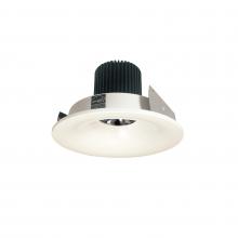 Nora NIO-4RNB40QWW - 4" Iolite LED Round Bullnose, 10-Degree Optic, 950lm / 12W, 4000K, White Finish