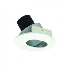 Nora NIO-4RSL30QHZMPW - 4" Iolite LED Round Adjustable Slot Aperture, 10-Degree Optic, 750lm / 12W, 3000K, Haze Slot