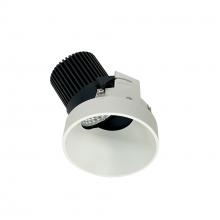 Nora NIO-4RTSLA50XWW - 4" Iolite LED Round Trimless Adjustable Slot, 800lm / 14W, 5000K, White Finish