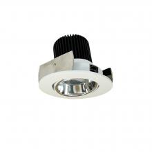 Nora NIOB-2RC30QCMPW - 2" Iolite LED Round Adjustable Cone Reflector, 10-Degree Optic, 800lm / 12W, 3000K, Specular