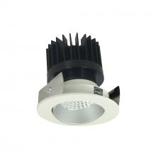 Nora NIOB-2RC27XHW/HL - 2" Iolite LED Round Adjustable Cone Reflector, 1500lm/2000lm/2500lm (varies by housing), 2700K,