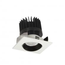 Nora NIOB-2SC50XBW/HL - 2" Iolite LED Square Adjustable Cone Reflector, 1500lm/2000lm/2500lm (varies by housing), 5000K,