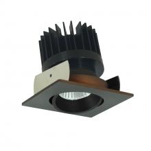 Nora NIOB-2SC40XBZ/HL - 2" Iolite LED Square Adjustable Cone Reflector, 1500lm/2000lm/2500lm (varies by housing), 4000K,