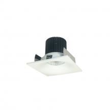 Nora NIOB-2SNB30XMPW/10 - 2" Iolite LED Square Bullnose, 1000lm / 14W, 3000K, Matte Powder White Finish