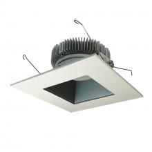 Nora NLCB2-6561535PW - 6" Cobalt Dedicated High Lumen Square/Square, 1500lm, 3500K, Pewter/White