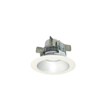 Nora NLCBC2-45135HZW/A - 4" Cobalt Click LED Retrofit, Round Reflector, 750lm / 10W, 3500K, Haze Reflector / White Flange