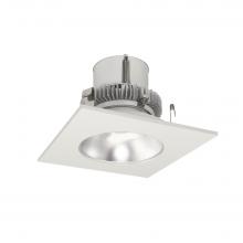 Nora NLCBC2-45330DW/10LE4 - 4" Cobalt Click LED Retrofit, Square Reflector with Round Aperture, 1000lm / 12W, 3000K,