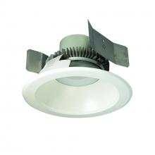 Nora NLCBC2-55127WW/ALE4 - 5" Cobalt Click LED Retrofit, Round Reflector, 750lm / 10W, 2700K, White Reflector / White