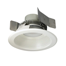 Nora NLCBC2-55240WW/10 - 5" Cobalt Click LED Retrofit, Baffle, 1000lm / 12W, 4000K, White Baffle / White Flange