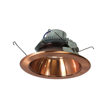 Nora NLCBC2-65135COCO/10 - 6" Cobalt Click LED Retrofit, Round Reflector, 1000lm / 12W, 3500K, Copper Reflector / Copper