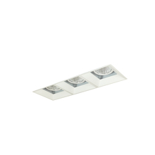 Nora NMIOTL-13-NF-FFF-30X-10-MPW - Iolite MLS 3-Head Trimless Reflector Kit, 3000K, 1000lm, MPW Fixed Downlt. Trims