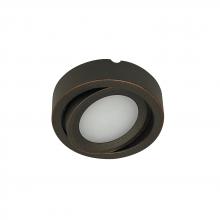 Nora NMP2-A40BZ - 24V Josh Adjustable LED Puck Light, 300lm / 4000K, Bronze Finish