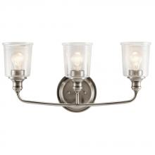 Kichler 45747CLP - Waverly 3 Light Vanity Light Classic Pewter