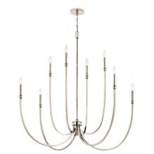 Kichler 52699PN - Foyer Chandelier 8Lt