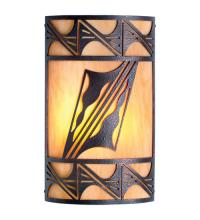 Meyda Blue 120198 - 12" Wide San Tan Wall Sconce