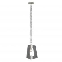 Varaluz 268M01SOG - Lofty 1-Lt Mini Pendant - Silverado/Grey Wood