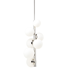 Artcraft SC13221PN - Moonglow 7-Light Chandelier