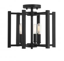 Savoy House 6-7702-3-89 - Benson 3-Light Ceiling Light in Matte Black