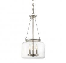 Savoy House 7-9006-3-SN - Akron 3-Light Pendant in Satin Nickel