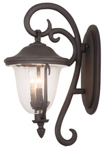 Kalco 9003BB - Santa Barbara Outdoor 4 Light Large Wall Bracket