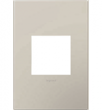 Legrand AWP1G2GG4 - Adorne® Greige One-Gang Screwless Wall Plate