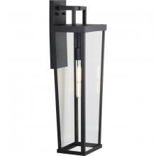 Progress P560374-031 - Tryon 60W 1-Light Black New Traditional Outdoor Wall Lantern