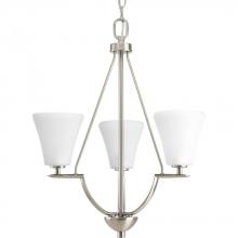 Progress P3821-09 - Bravo Collection Three-Light Foyer Chandelier