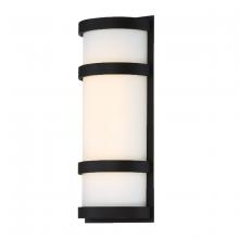 WAC US WS-W52614-BK - LATITUDE Outdoor Wall Sconce Light