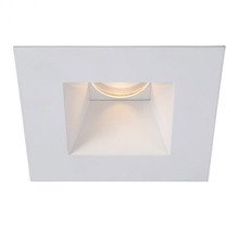 WAC US HR-3LED-T818N-27-WT - 3IN SHOWER SQ TRIM 28BEAM 2700K