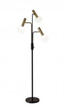 Adesso 3765-01 - Sinclair LED 3-Arm Floor Lamp