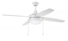 Craftmade PHA52W4 - 52" Phaze 4 in White w/ White Blades