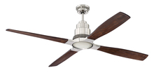 Craftmade RIC60BNK - 60" Ceiling Fan w/LED Light Kit, Blade Options