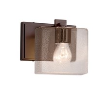 Justice Design Group FSN-8447-55-SEED-DBRZ - Era ADA 1-Light Wall Sconce