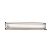 Justice Design Group FSN-8635-WEVE-CROM - Lineate 30" Linear LED Wall/Bath