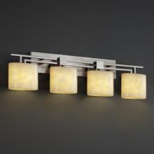 Justice Design Group CLD-8704-20-CROM - Aero 4-Light Bath Bar