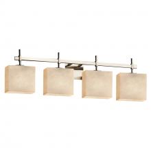 Justice Design Group CLD-8414-55-NCKL - Union 4-Light Bath Bar