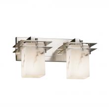 Justice Design Group FAL-8172-15-NCKL - Metropolis 2-Light Bath Bar