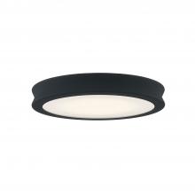 Justice Design Group FSN-4181-OPAL-MBTX - Bevel 12" LED Flush-Mount