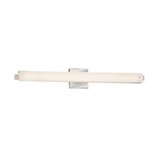 Justice Design Group FSN-8685-OPAL-NCKL - Edge 31" ADA Linear LED Wall/Bath