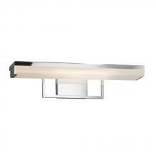 Justice Design Group FSN-9071-OPAL-CROM - Elevate 20" Linear LED Wall/Bath