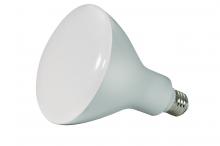 Satco Products Inc. S9638 - 16.5 Watt; LED BR40; 2700K; 103 deg. Beam Angle; Medium base; 120 Volt; dimmable