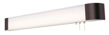 AFX Lighting, Inc. ALNB5254L30ENRB - Allen - Overbed Light Fixture - 4Ft. - Oil-Rubbed Bronze Finish - White Acrylic Shade