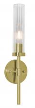 AFX Lighting, Inc. HNTS0518MBLB - Huntington 18'' Med Base Sconce,120V,LB