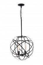 Matteo Lighting C57802BK - Atom Pendant