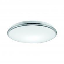 Kuzco Lighting Inc FM43313-CH-5CCT - Brook 13-in Chrome LED Flush Mount